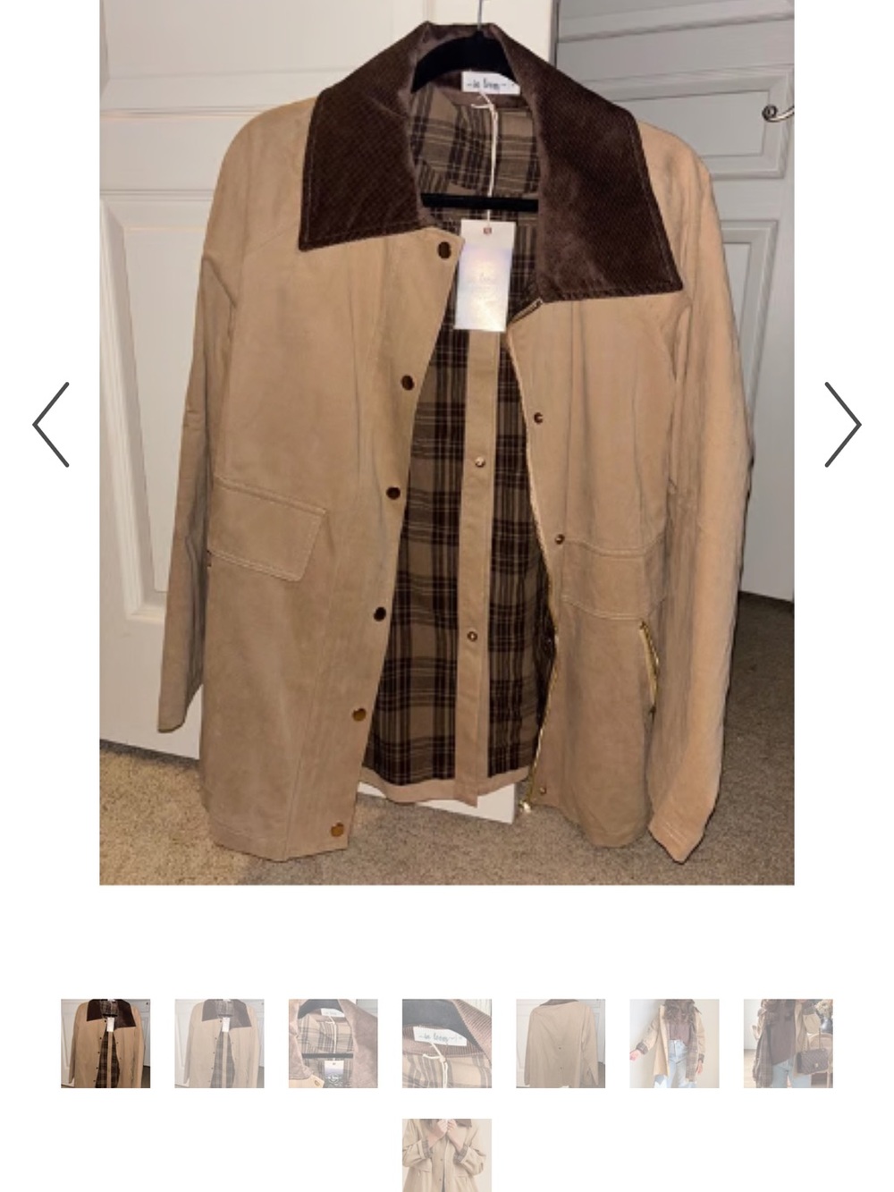 In Loom Barn Jacket - Sandy Beige